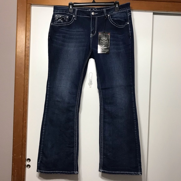 love indigo bootcut jeans